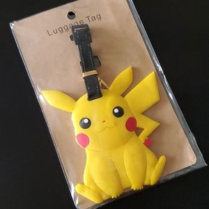 Cute Pikachu Luggage Tag